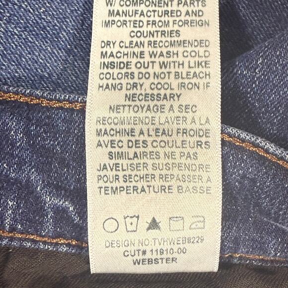 Joe’s Jeans Men’s 34x32 Classic Straight Leg Dark Wash Denim Jeans Blue - Picture 7 of 7